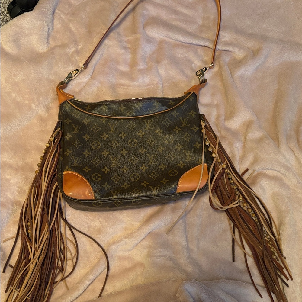 Authentic Revamped LV Vintage Boho Bag